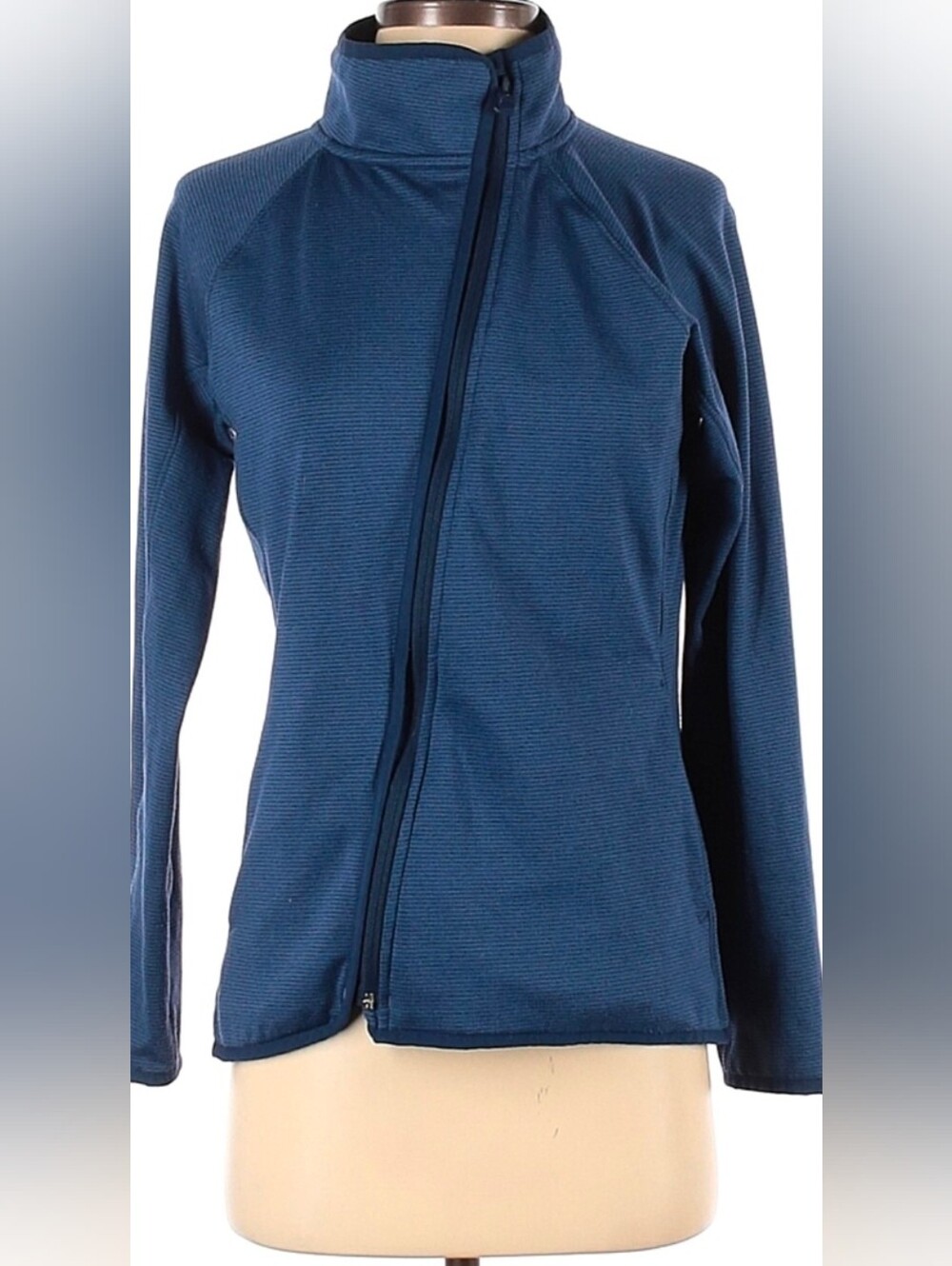 Vineyard Vines Women's Deep Blue Full-Zip Utility Jacket